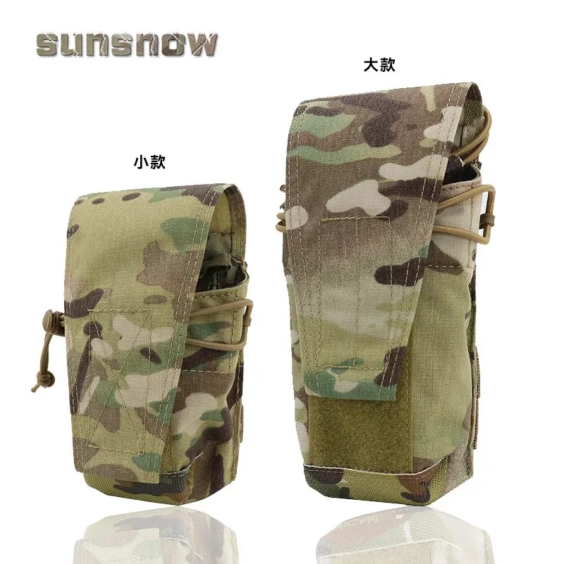 [Made by Sun Snow] CP 067 5.56/7.62 and 152 MBITR POUCH camouflage radio bag