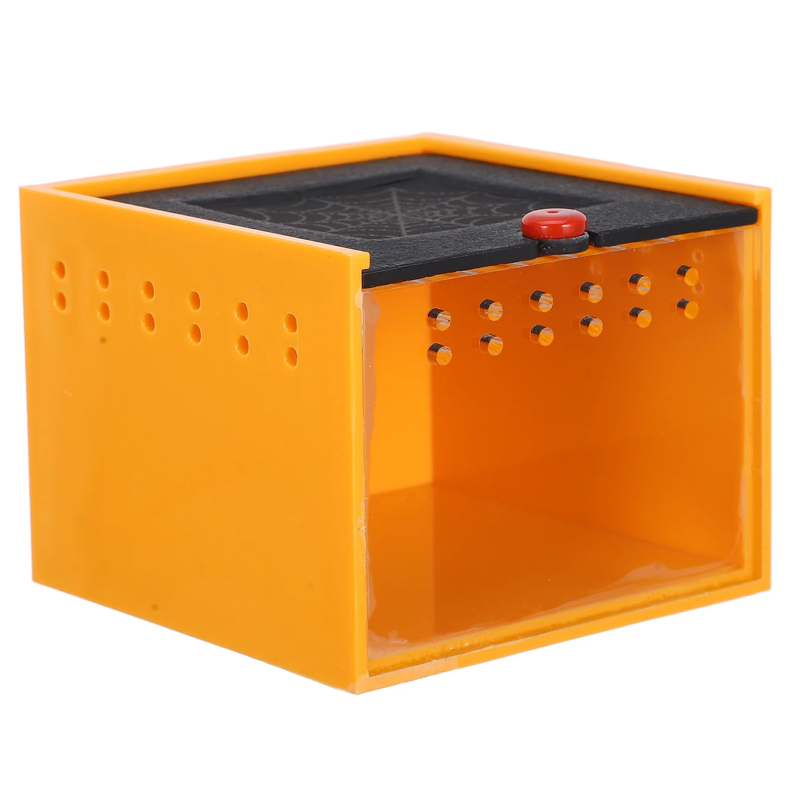 

Acrylic Terrarium Spider Habitat Box Compact Ventilated Reptile Enclosure Small Spider Breeding Container With Lid For Home