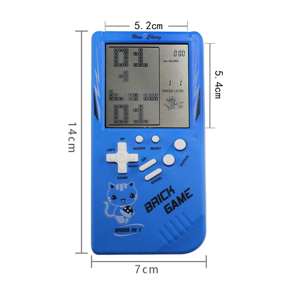 وحدة تحكم ألعاب محمولة كلاسيكية محمولة للطفولة للأطفال ماكينة ألعاب كلاسيكية للحنين ألعاب تعليمية لاعبين ألعاب للأطفال #4