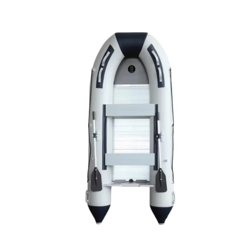 Durable 5.0m 1.2mm PVC Thickness Aluminum Floor Inflatable RIB Boat Fishing Kayak 1-Year Warranty