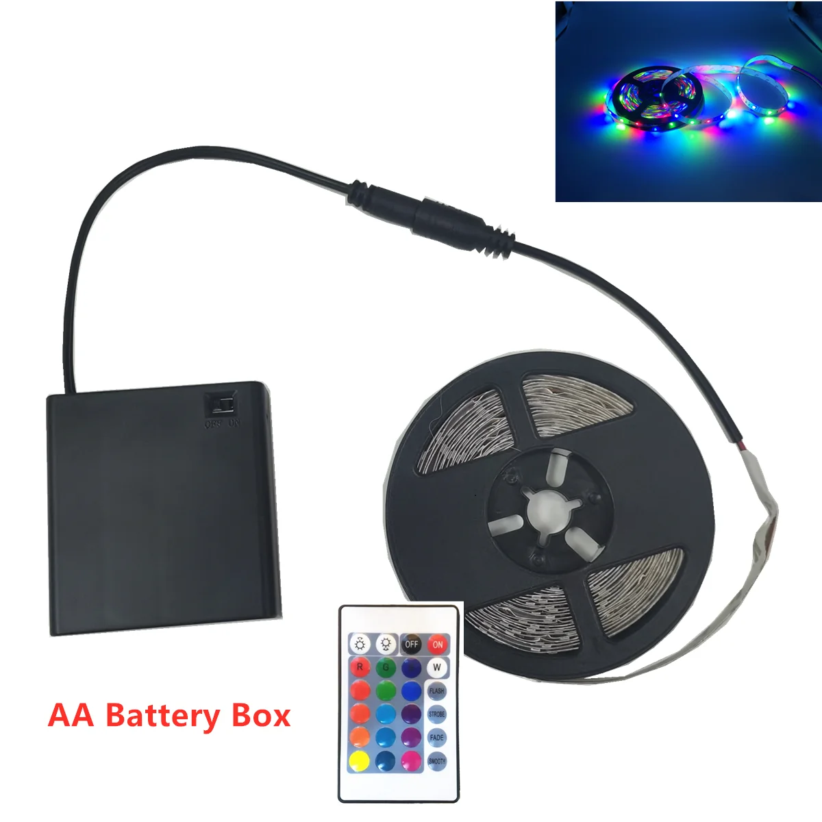 Battery 5V USB LED Strip 2835 DC LED Light Flexible 50CM 1M 2M 3M 5M white warm Waterproof TV Background Lighting Night light