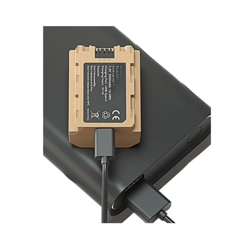 Baterai Kamera Baru NP-FZ100 7.2V 1400MAh + Pengisian Daya Tipe C untuk Sony Alpha 1 ZV-E1 FX3 FX30 A7 III A7 IV A9 II A6700 A7R IV A7R V