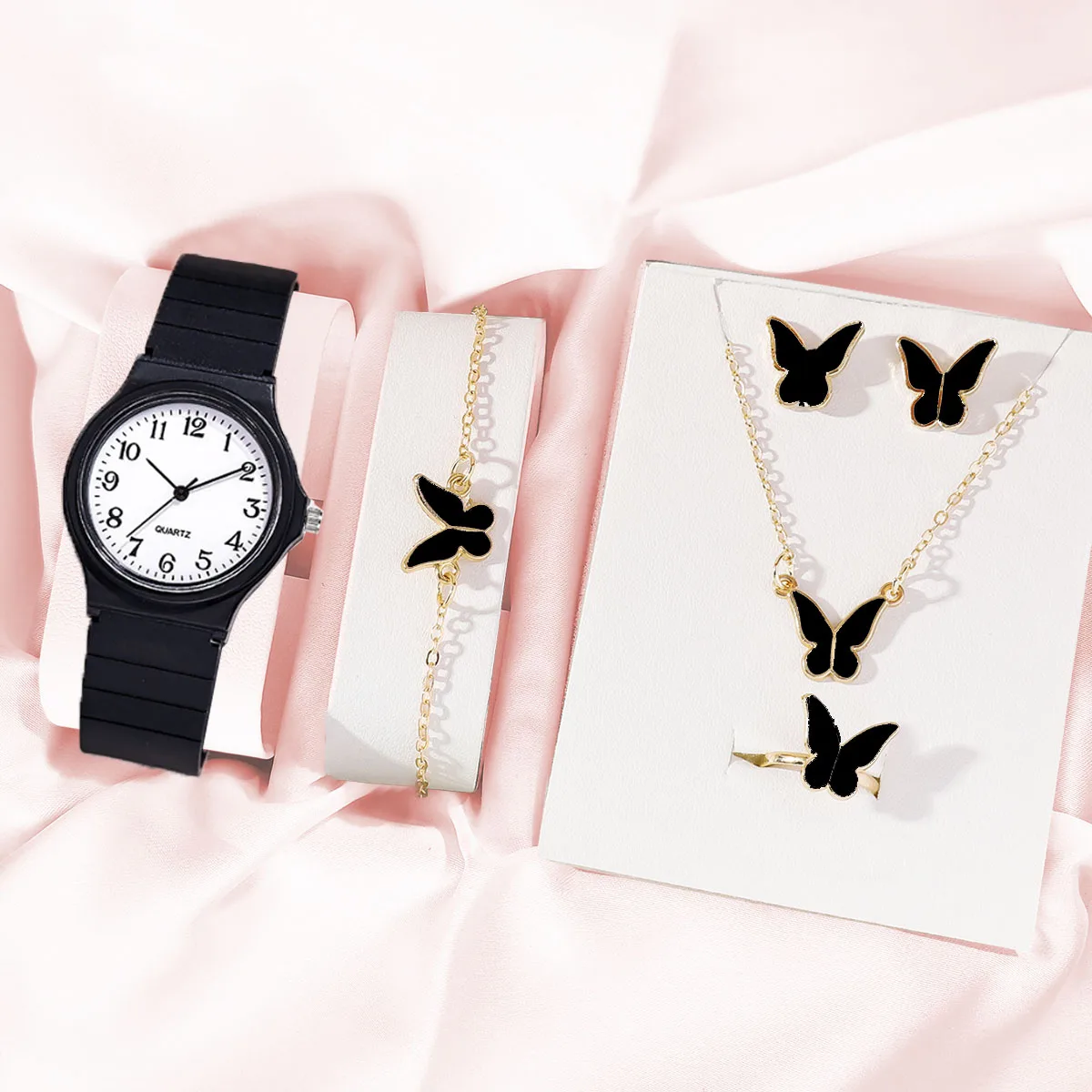 

PVC Small Men/ladies Watch Electronic Quartz Watch Light Luxury Student Test Quiet Watch