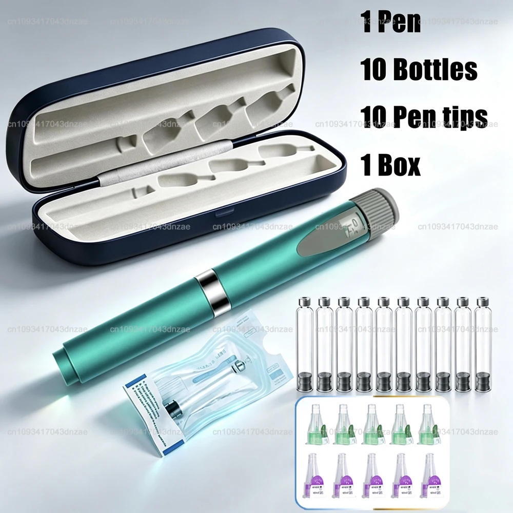 1Set Wrinkle Care Medical Aesthetic Magic Pen for Lilly Insulin Tattoo Pen, Universal Injection.With Insulin Pen Box