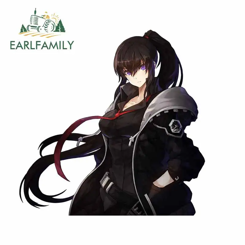 

EARLFAMILY 13cm x 13cm Cool Car Stickers for cool fashion Anime Auto Decals Windows Door Scratch-Proof Vinyl Car Wrap decor