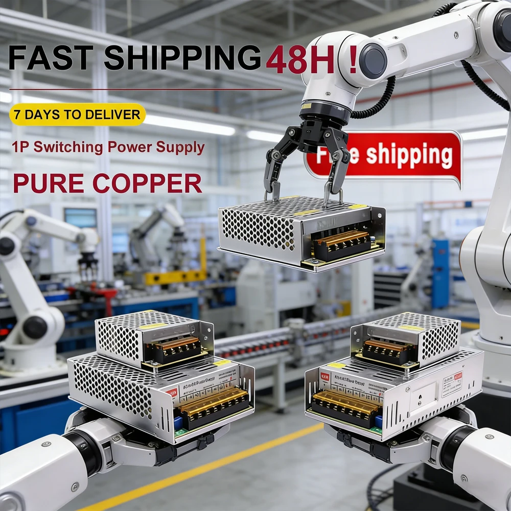 Switching Power Supply 2A 3A 5A 10A 15A 20A 30A 40A Power Supply Switching Power AC 110V 220V To DC12V 24V For Led Strip Lights
