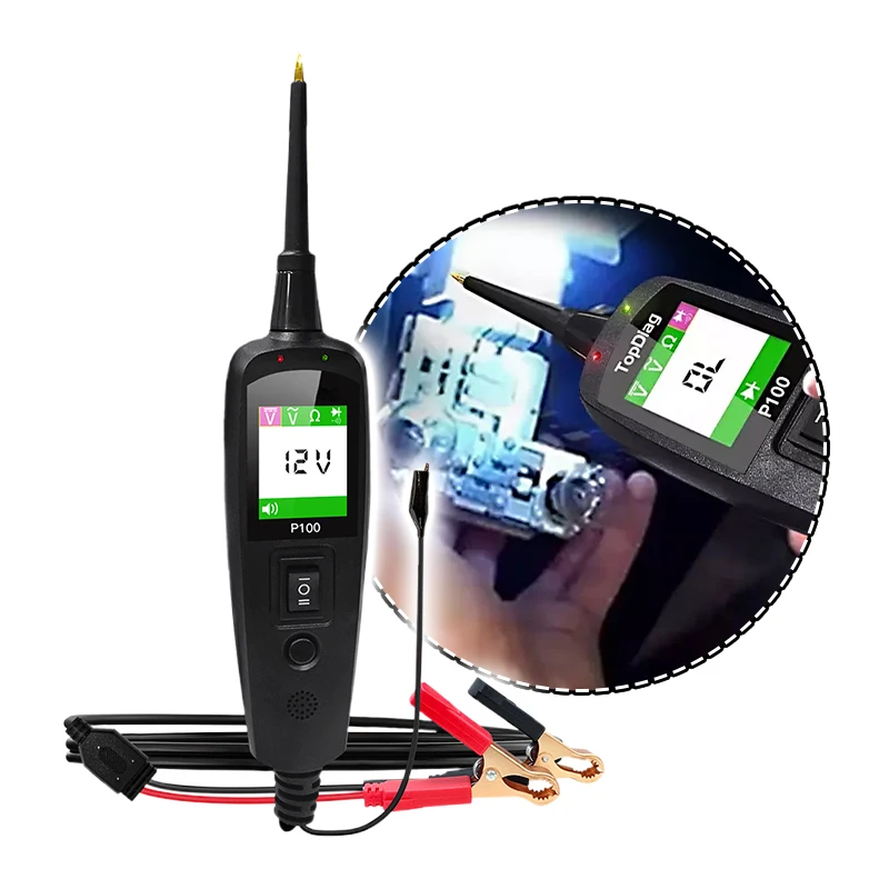 

Автомобильный диагностический тестер автомобильных цепей, комплект датчиков мощности, резистор напряжения 12/24 В, тестер короткого замыкания, диагностический инструмент