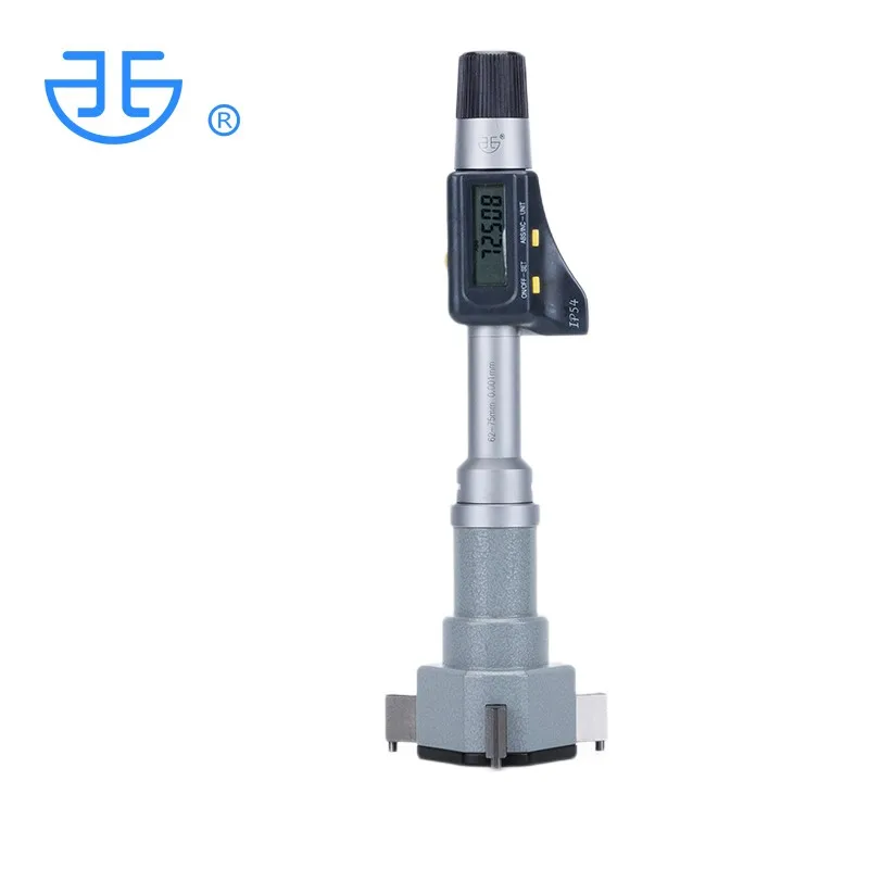 Digital three points internal diameter Micrometers three jaws Automatic positioning center high precision 0.001mm inner hole