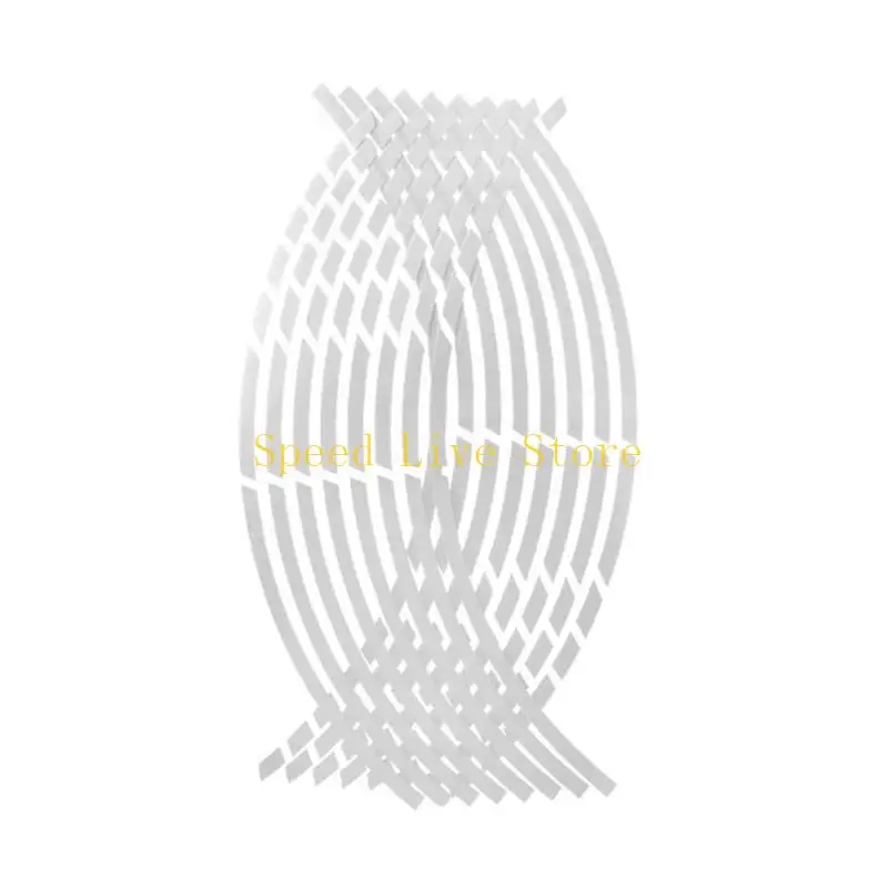 

547C Reflective Stickers Tape Wheel Stripe Decal Sticker Night Safety Stripe