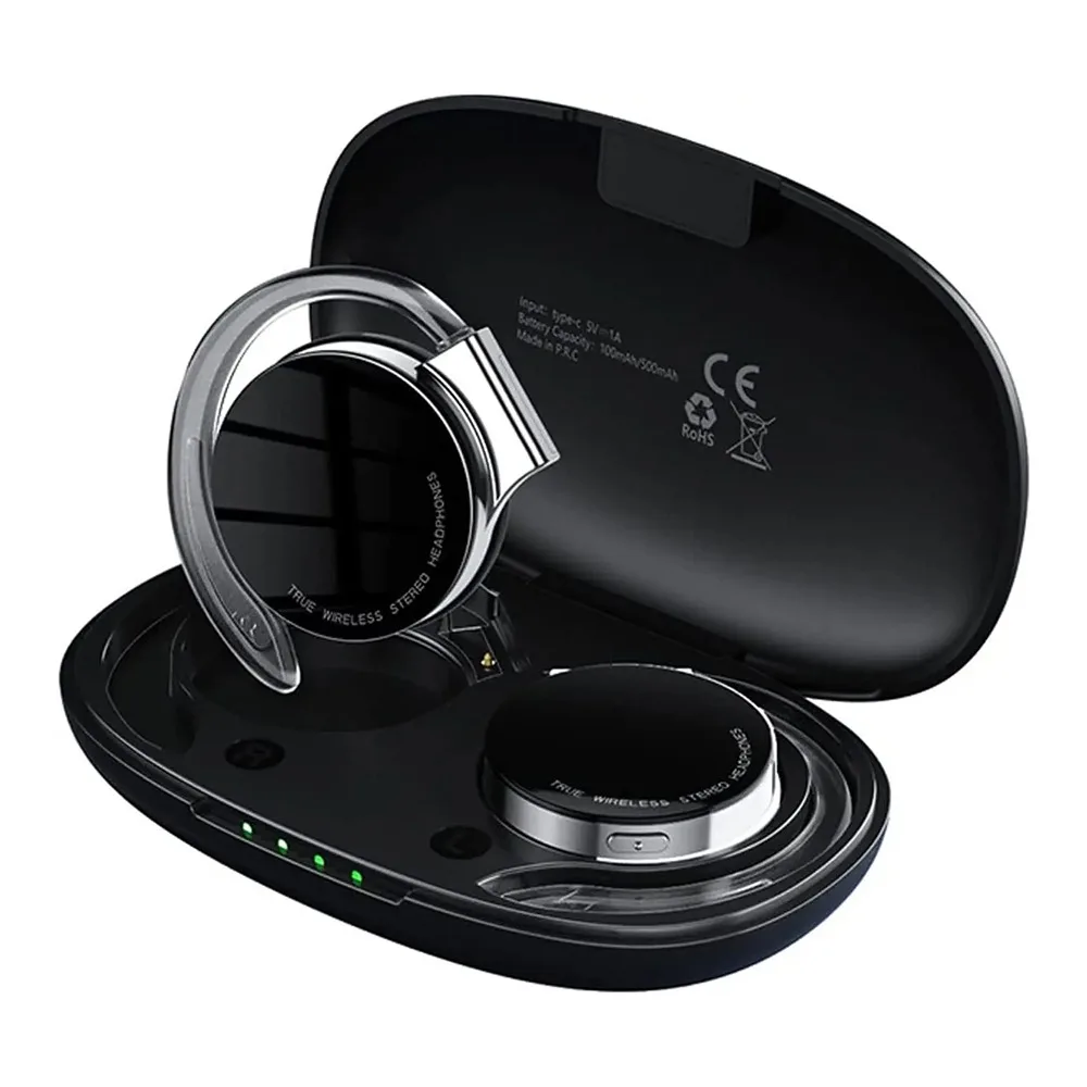 

Wireless TWS Ear Headphones Bluetooth Earbuds Noise Cancelling with Mic HD Calls Sport Running Headset