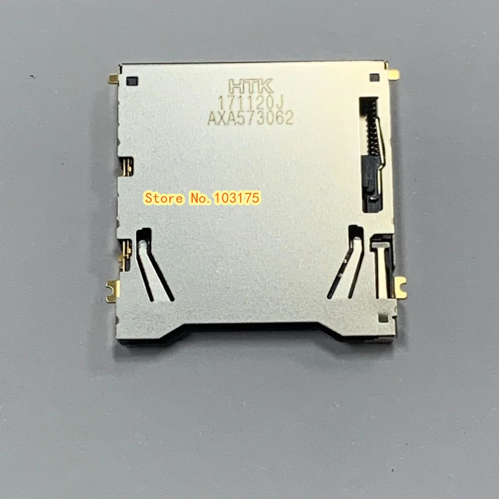 ขั้วต่อเครื่องอ่านการ์ดความจำ SD ของแท้ใหม่ช่องเสียบสำหรับ XT2 X-T2ฟูจิฟิล์มฟูจิ X-T3 XT3 X-T4กล้อง XT4