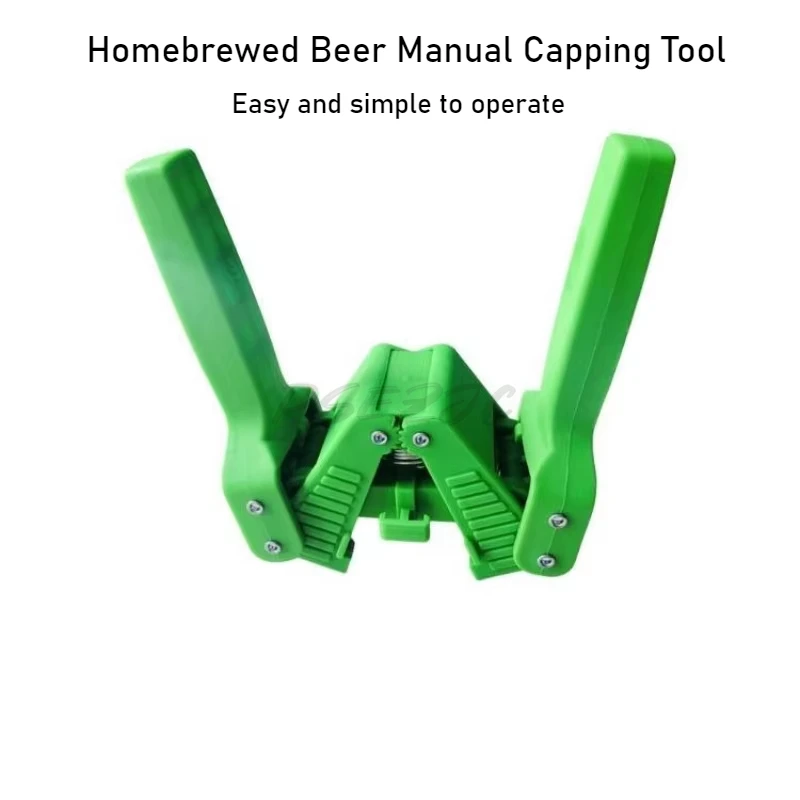 Household Iron Plastic Homebrewed Beer Manual Capping Tool Self Brewing Cork Maker Easy and Simple To Operate