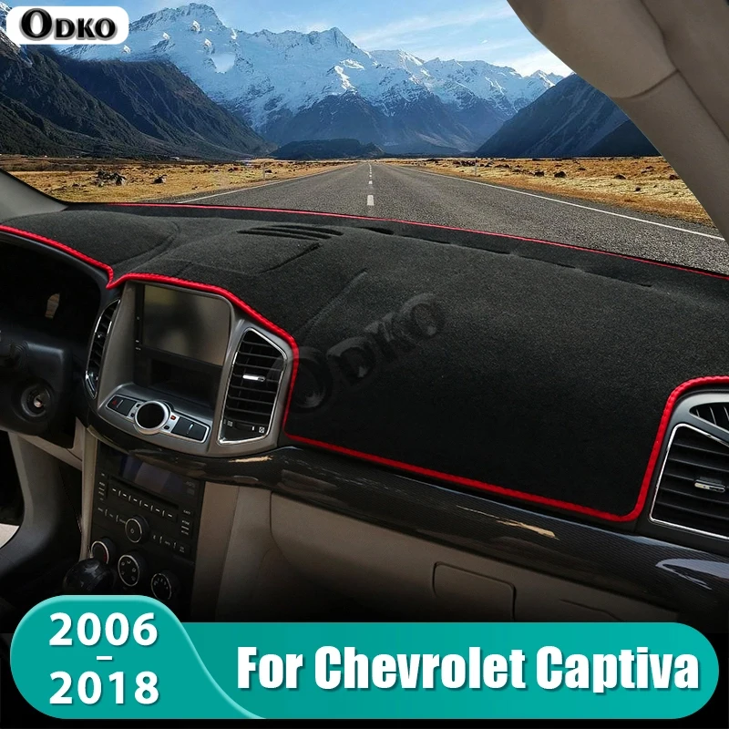 For Chevrolet Captiva 2006 2007 2008 2009 2010 2011 2012 2013 2014 2015 2016 2017 2018 Car Dashboard Sun Shade Cover Accessories