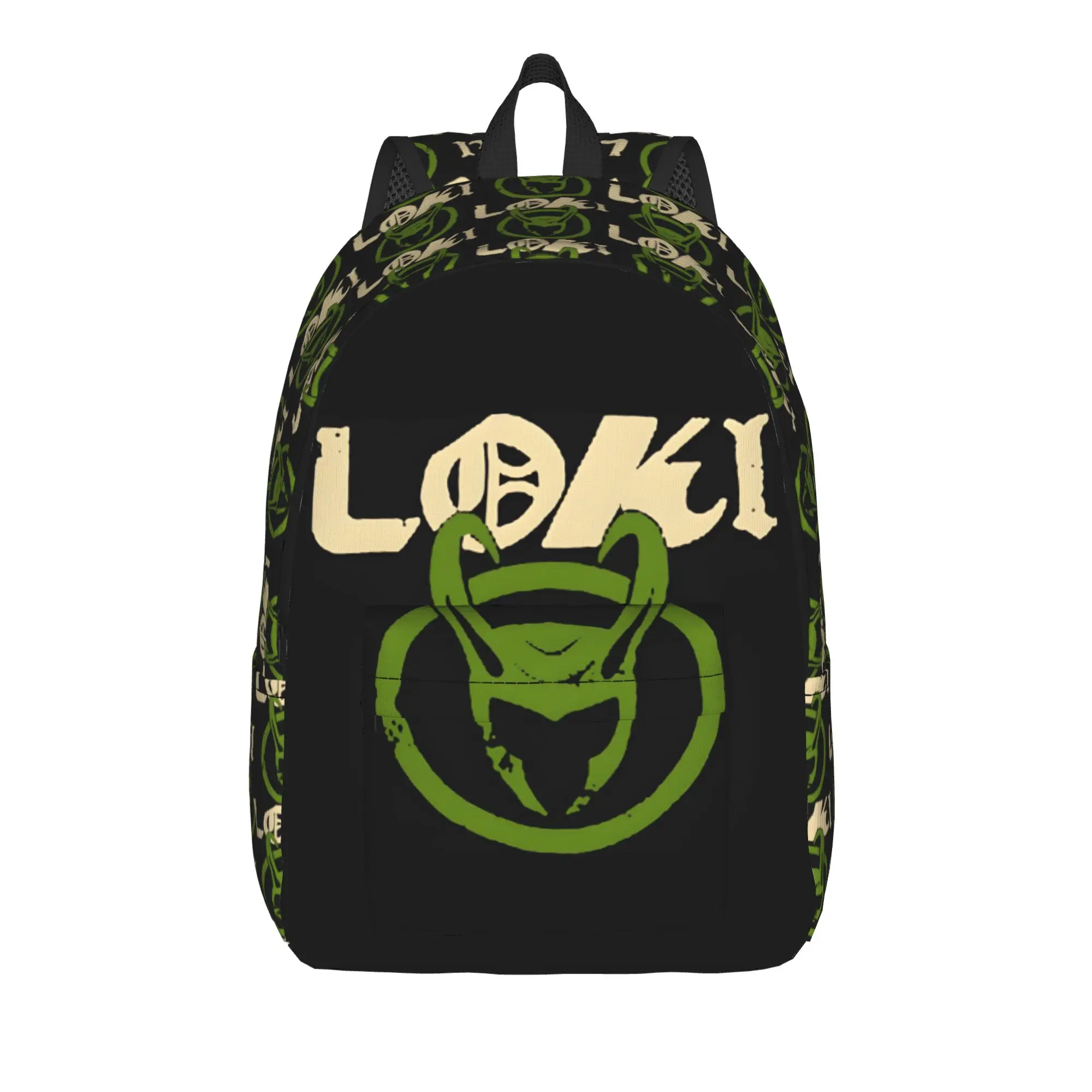 

Marvel Storage Bag Back to school season Loki Head Trunk O07 Cool Backpack