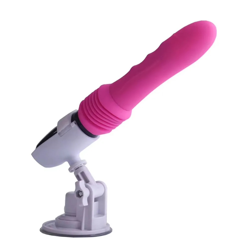 Telescopic Dildo Vibrator Automatic Up Down Massager G Spot Thrusting Retractable Pussy Vibrating Large Size Sex Toys for Women