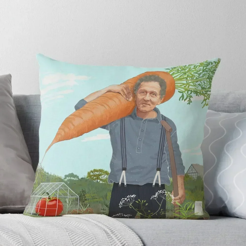 

Monty Don Throw Pillow Room decorating items Pillow Cases Decorative pillows decor home anime girl pillow