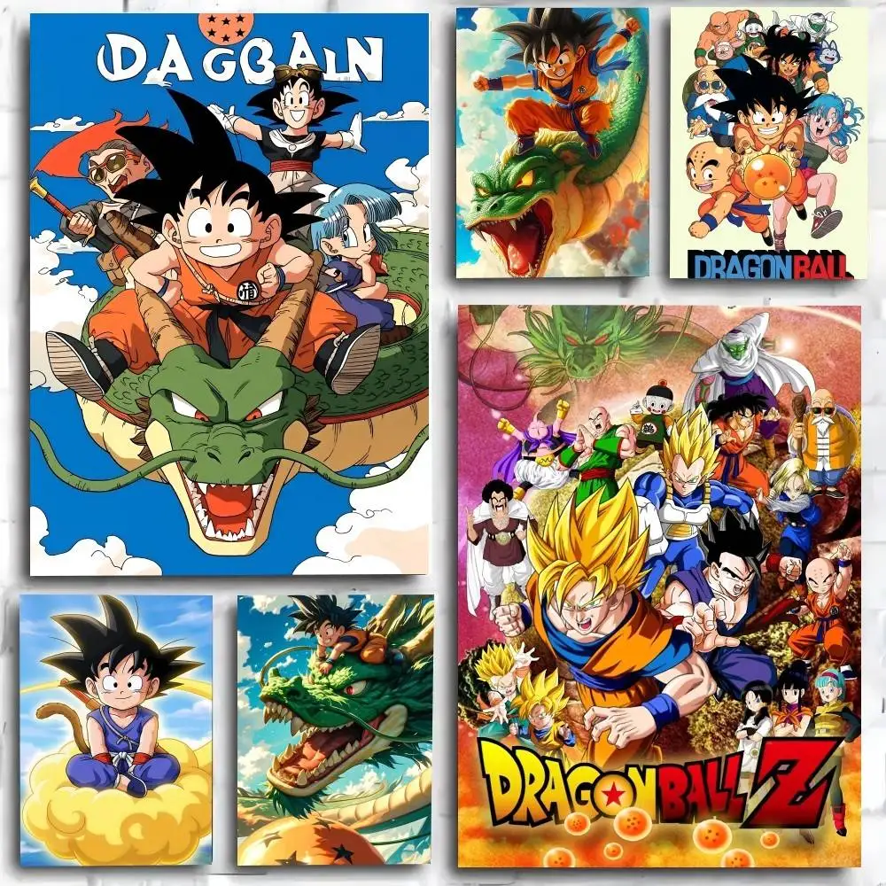 Anime D-DRAGON B-BALL Poster Art Print Anime Style Home Decor Ideal Gift Perfect Room Decor