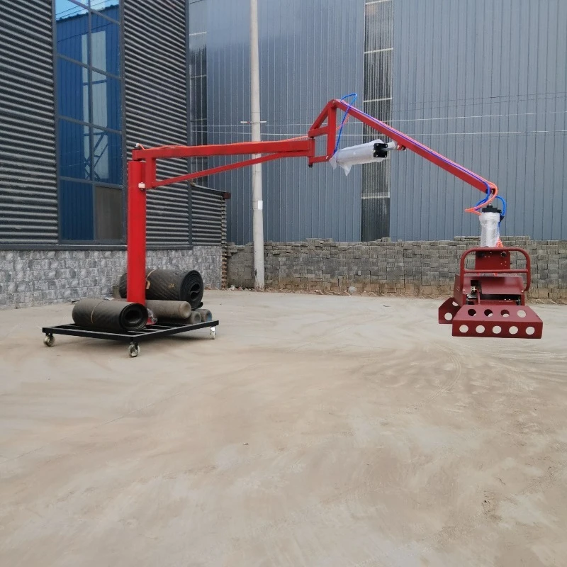 Industrial Pneumatic Gripper Stacking Wear Resistant Clamping Head Stable Clamping Force For Bulk Raw Material Loading Stacking