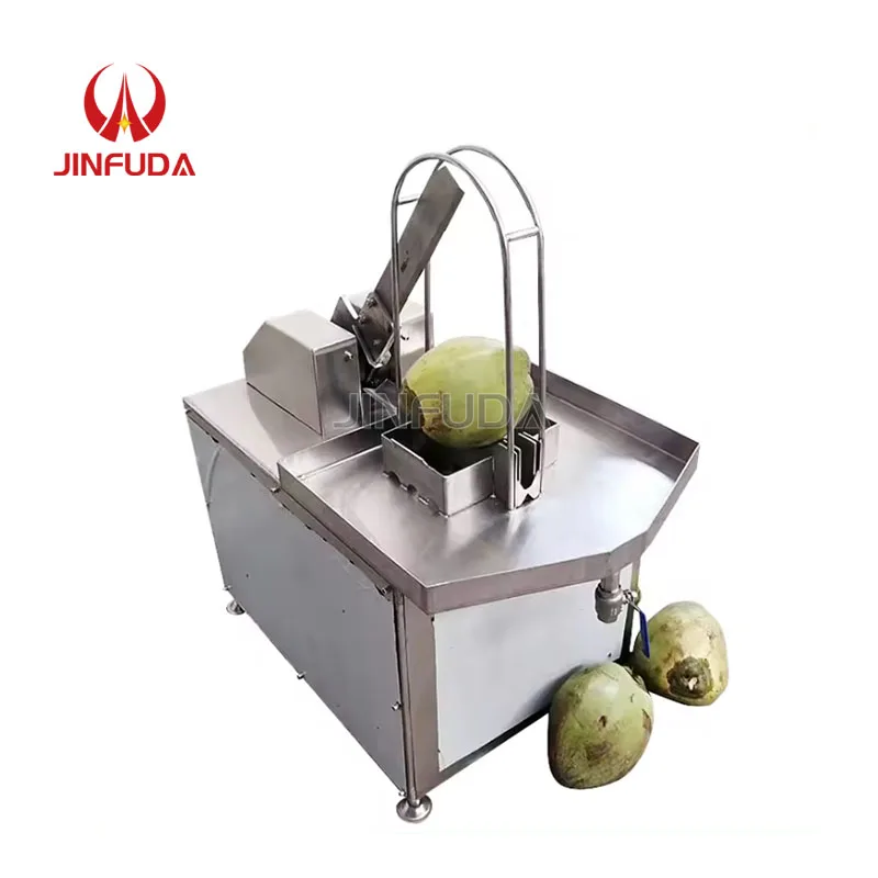 Extractor de agua de coco de alta calidad/abridor de coco verde/máquina cortadora de coco