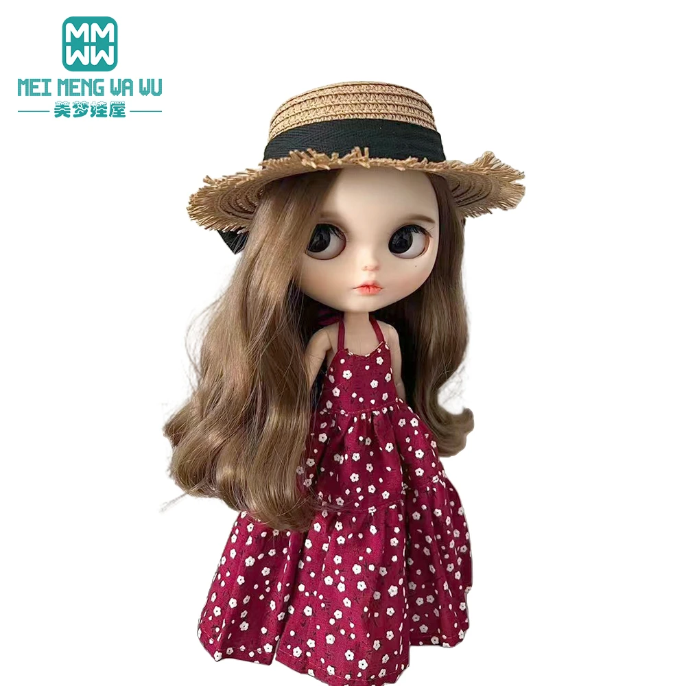 Kleidung für Puppen, modische Polka-Dot-Hemden, Sommerkleider, Sweatshirt-Sets, passend für Blyth Azone OB22 OB24 Puppenzubehör – Detail 5