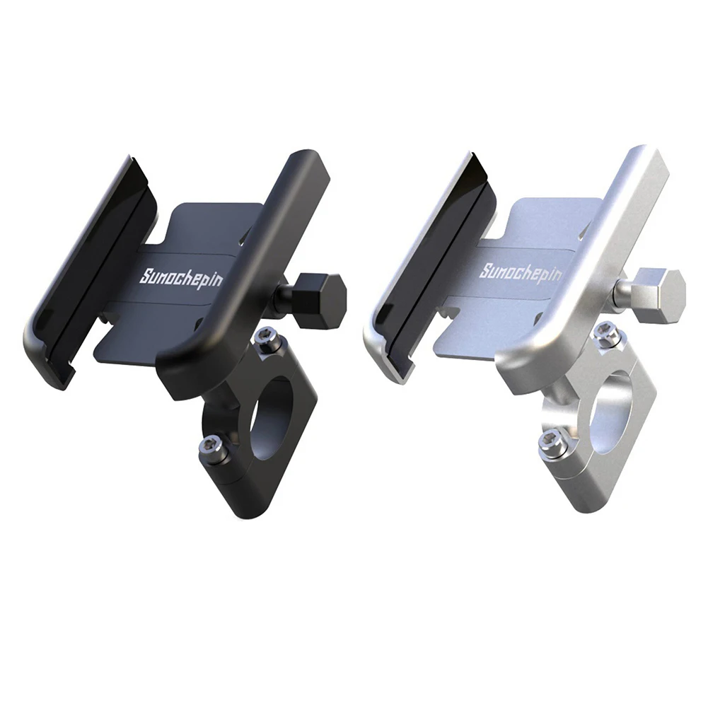 360 Degree Rotation Bike Handlebar Stand Aluminum Alloy Handlebar Mobilephone Support Shockproof Cycling Accessories