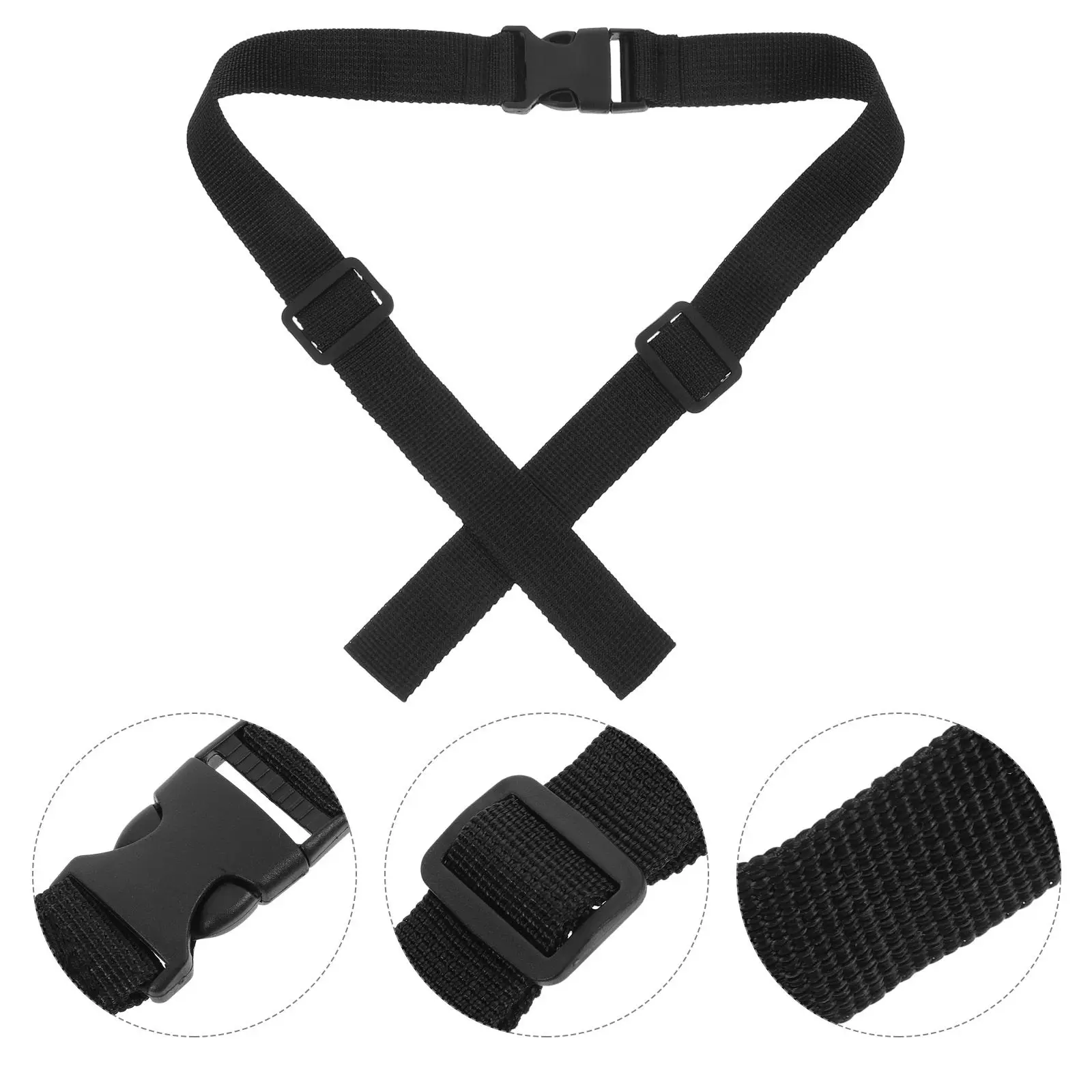 Adjustable Backpack Chest Buckle Strap Non-Slip Plastic Quick Release Strap Clip for Hiking Outdoor Backpack Support Attachment