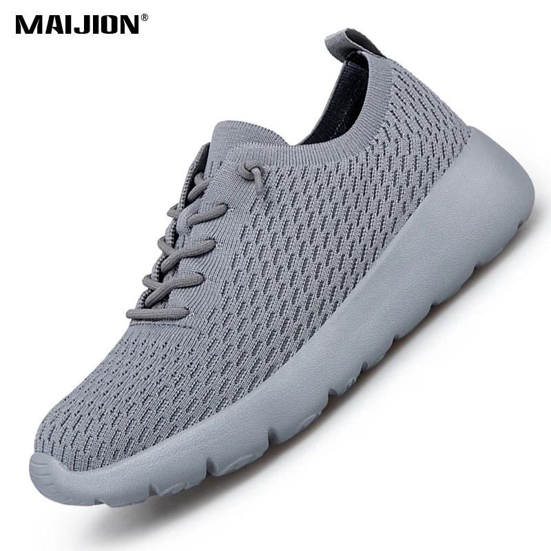 Breathable Mesh Women Running Shoes Men's Lightweight Casual Sneaker Non-slip Soft Sole Outdoor Sport Shoes for Jogging Exercise