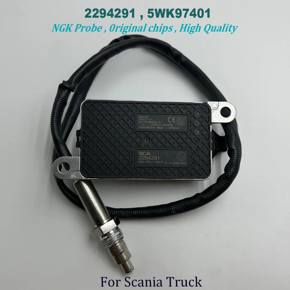 

2294291 5WK97401 High Quality Chip For NGK Probe Nitrogen Oxygen NOx Sensor 24V 2064769 2247381 2296801 For Scaniaa Truck