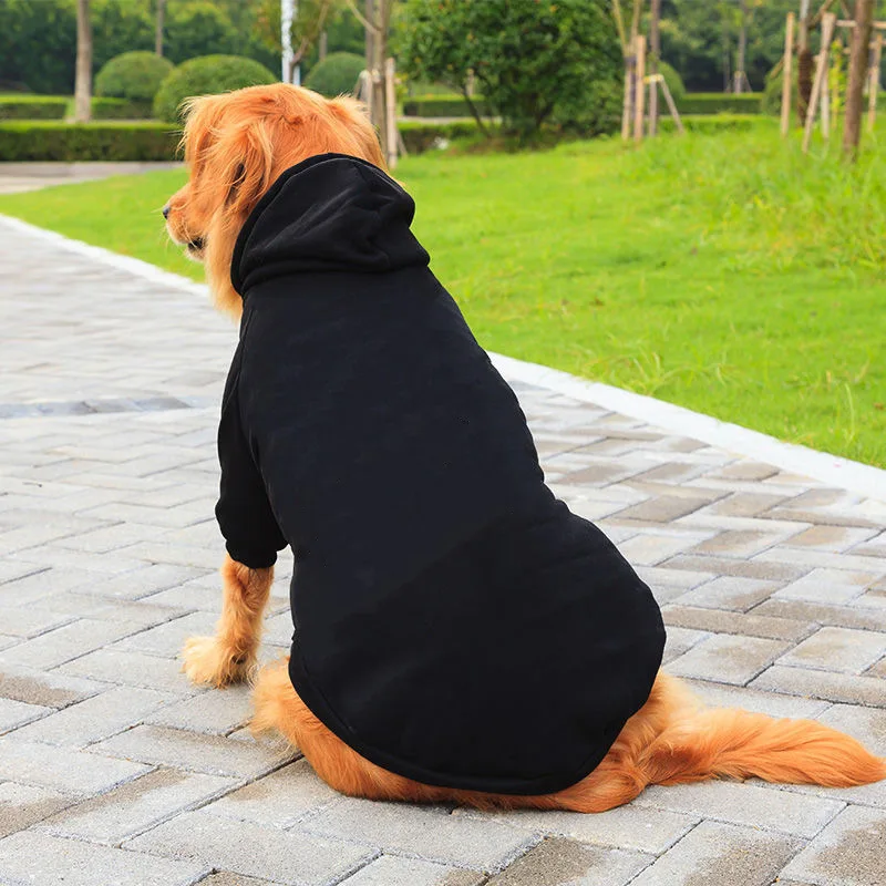 Autumn Winter Fashion Hooded Jumper Cute Puppy Casual Warm Pet Shirts