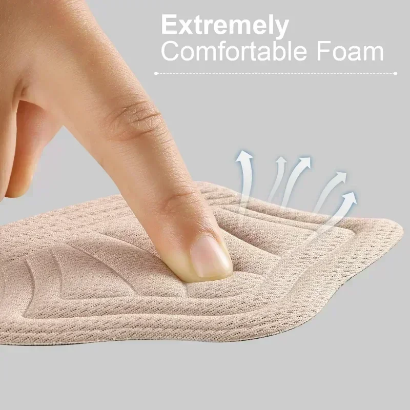 Adjustable Size Insoles Patch Heel Pads Sport Shoe Cushion Insert Feet Pad Pain Relief Heel Protector Sticker 2/10 Pcs