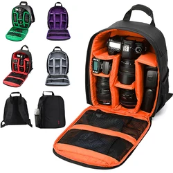 Multi Functional Outdoor Camera Backpack Video Digital Shoulder Camera Bag Waterproof Camera Photo Bag Case for DSLR Sony Canon