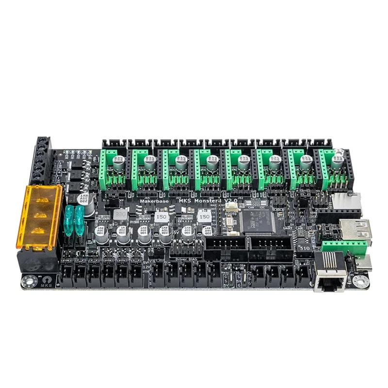 Para MKS Monster8 V2 32 Bit 8 TMC2209 Placa de Control del controlador para impresora 3D Voron VS Spider Octopus