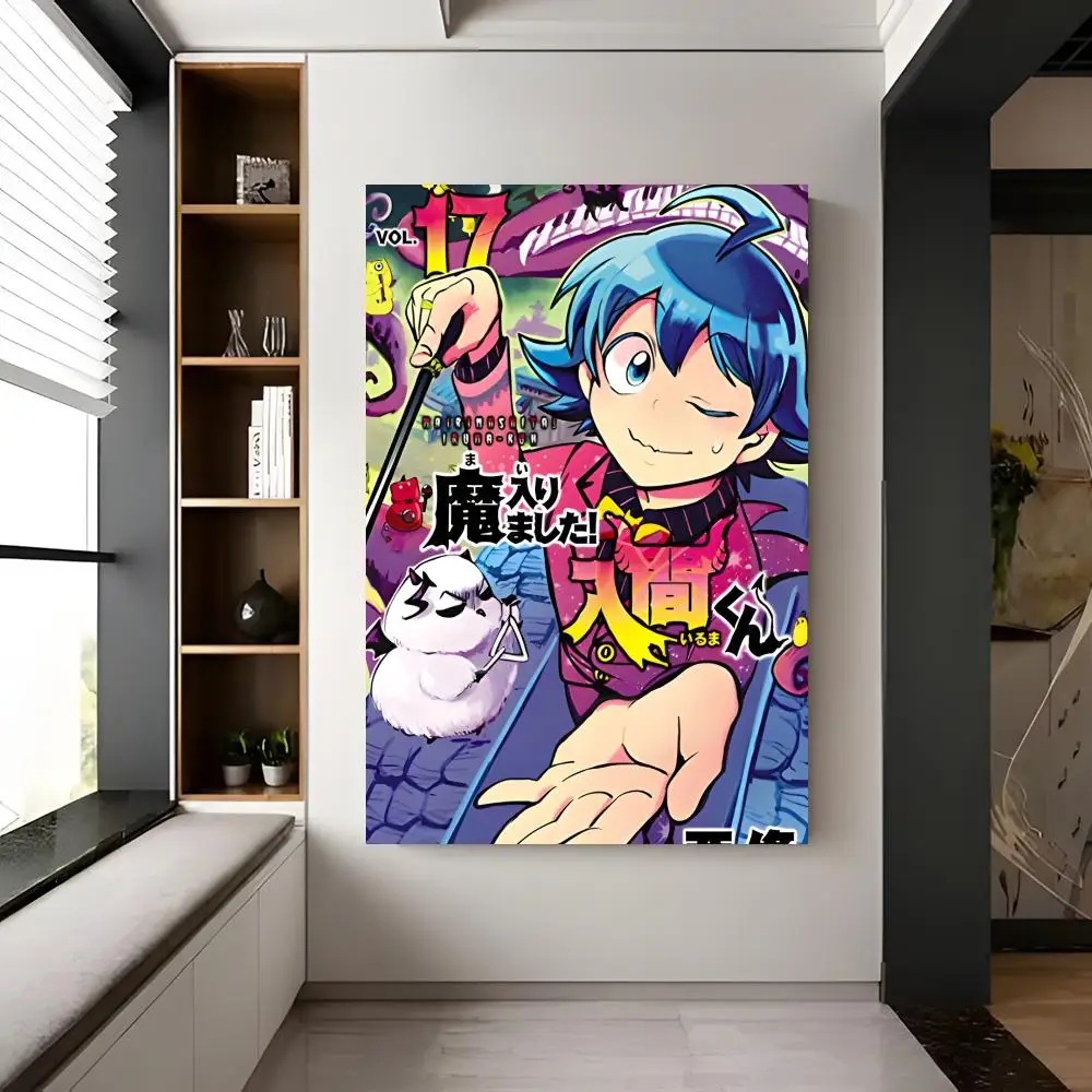 Manga Demon Welcome To Demon School! Iruma-Kun Poster Modern Wall Decor Collection for Home Design
