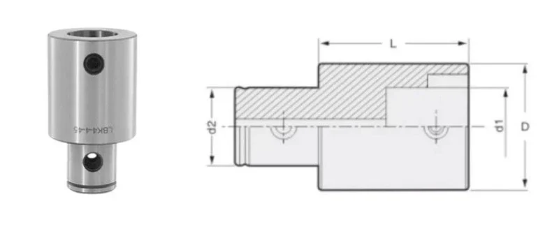 1 Stück LBK1 LBK2 LBK3 LBK4 LBK5 LBK6 Verlängerungsstange BT30 BT40 LBK Werkzeughalter Verlängerungsstange RBH EWN Feinbohrkopf Werkzeughalter – Detail 2