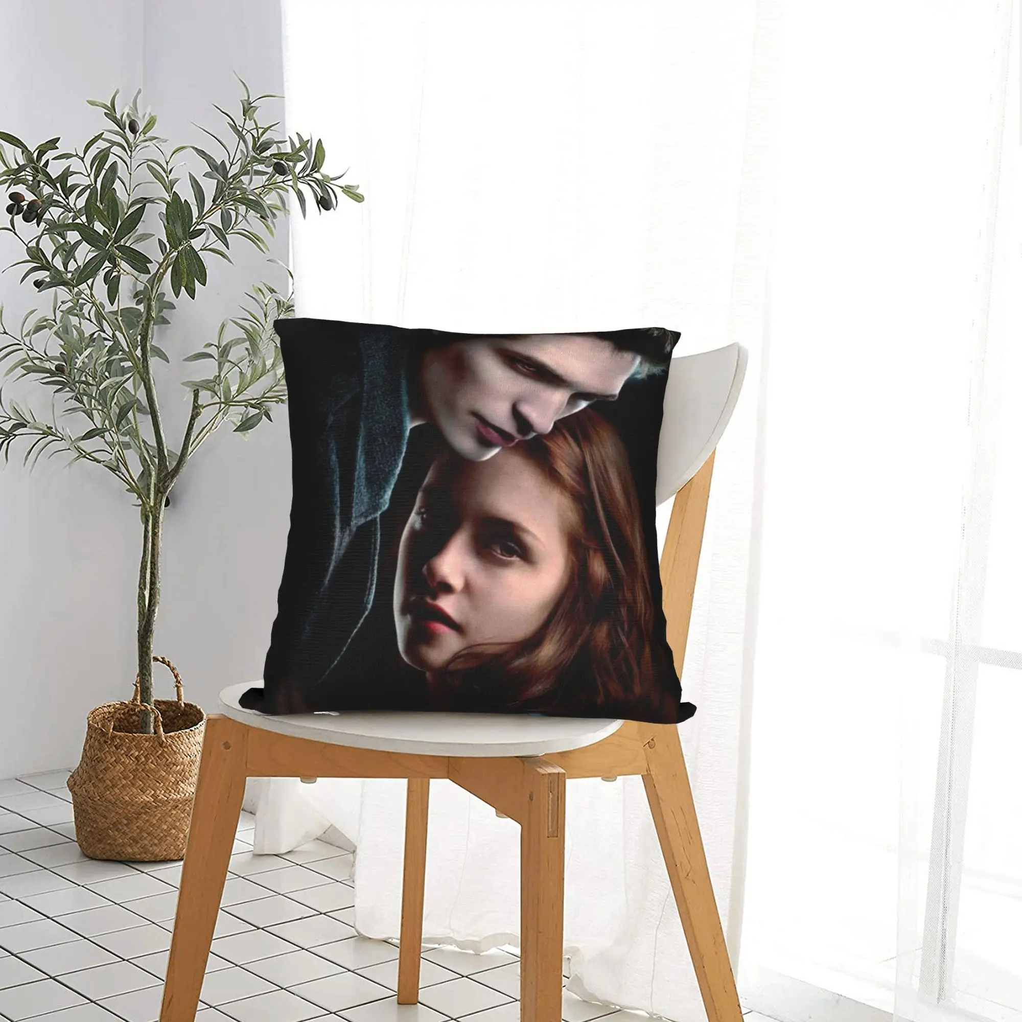 الشفق إدوارد بيلا وسادة غطاء وسادة ناعمة غطاء الوسادة مضحك مطبوعة سادات ل أريكة غرفة نوم ديكور المنزل