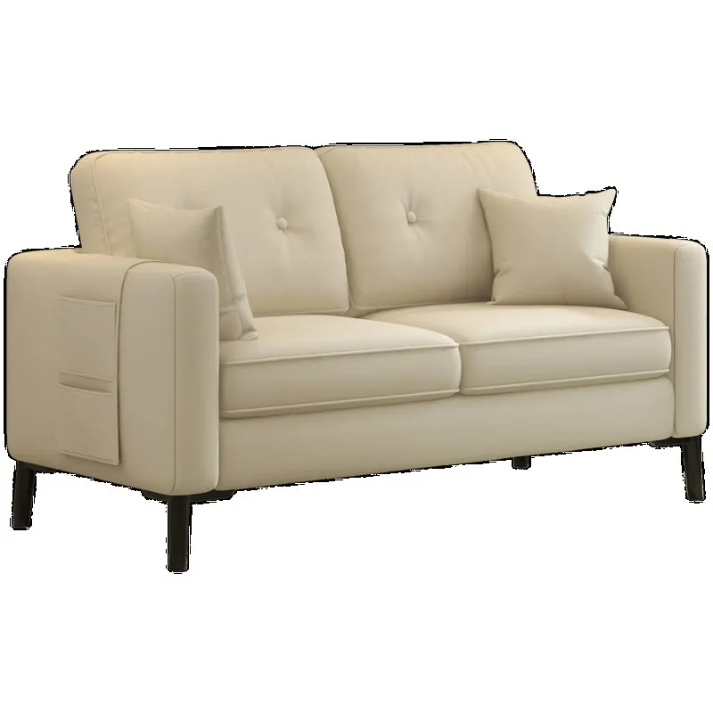 Sofa, Rental House Bedroom Clothing Store Simple Apartment Living Room Double Triple Fabric Small Apartment Sofa