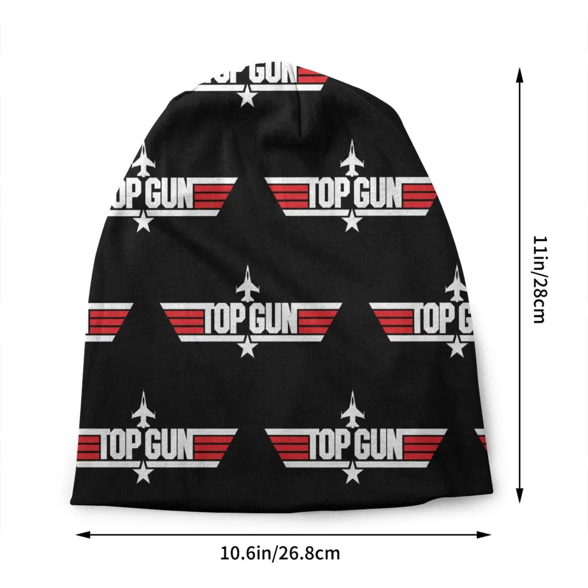 Maverick Film Top Gun Skullies Beanies Caps Men Women Unisex Trend Winter Warm Knit Hat Adult Bonnet Hats