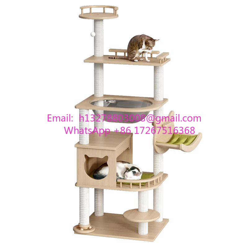 

Four Seasons Universal Cat Shelf Jump Platform Scratch Board Supplies