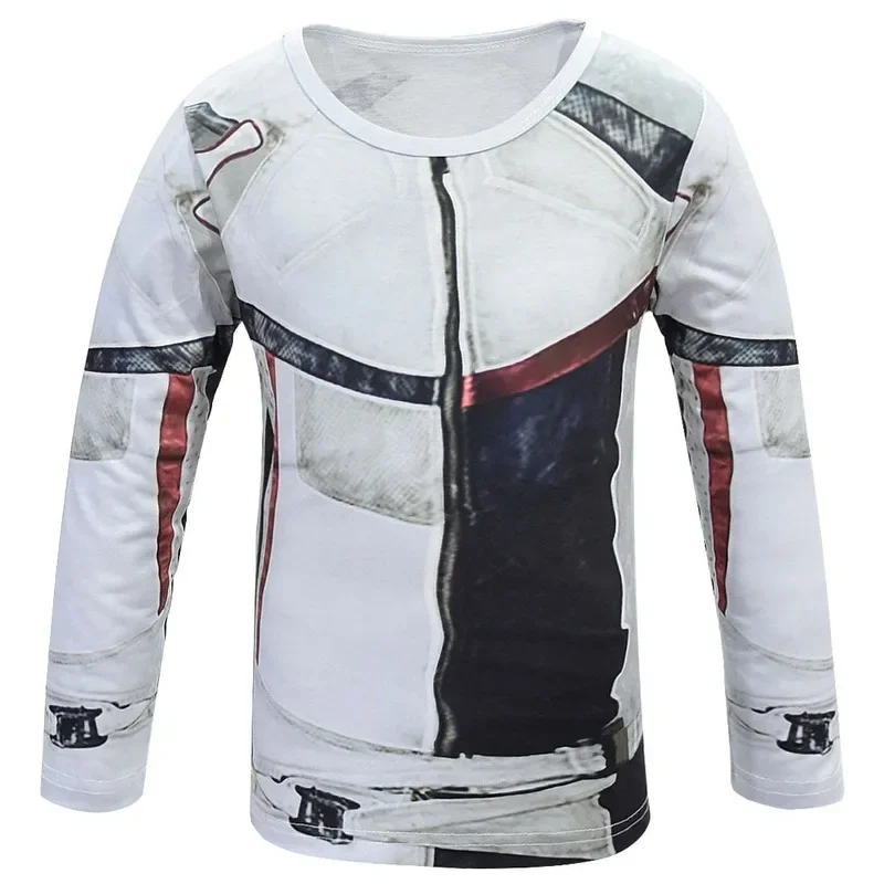 زي هالوين للأطفال ، زي تأثيري ، زينتاي ، مضحك ، حفلة ، 3d ، حللا ، تيشيرت وسراويل ، تصميم جديد