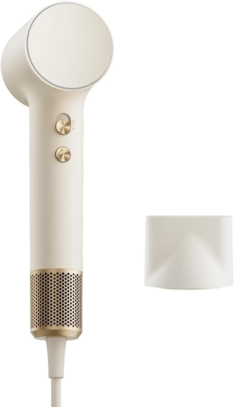 MINI Hair Dryer, Lightweight and Compact High Speed 200M Ionic Blow Dryer with 110, 000 RPM Powerful Motor Low Noise, Hairdryer with Magnetic Nozzle