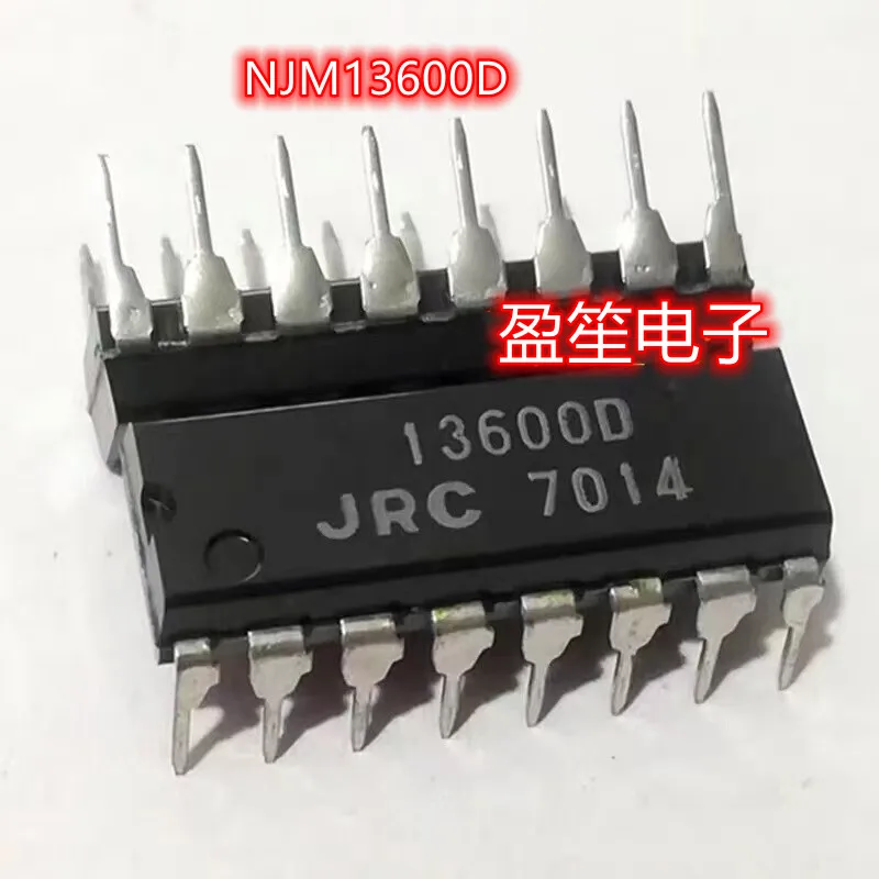 NEUE 5PCS JRC13600D NJM13600D DIP-16 importiert original