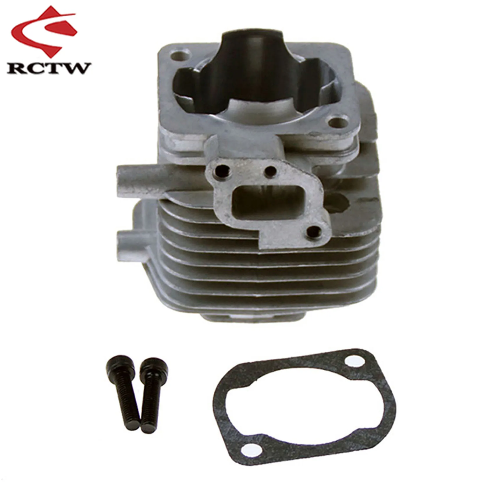 2 Gat 29cc Cilinder of Carburateur Kit voor 1/5 Hpi Rofun Rovan Km Baja 5B 5T 5SC FG Losi 5ive T GoPed Rc Auto Gasmotoren Onderdelen