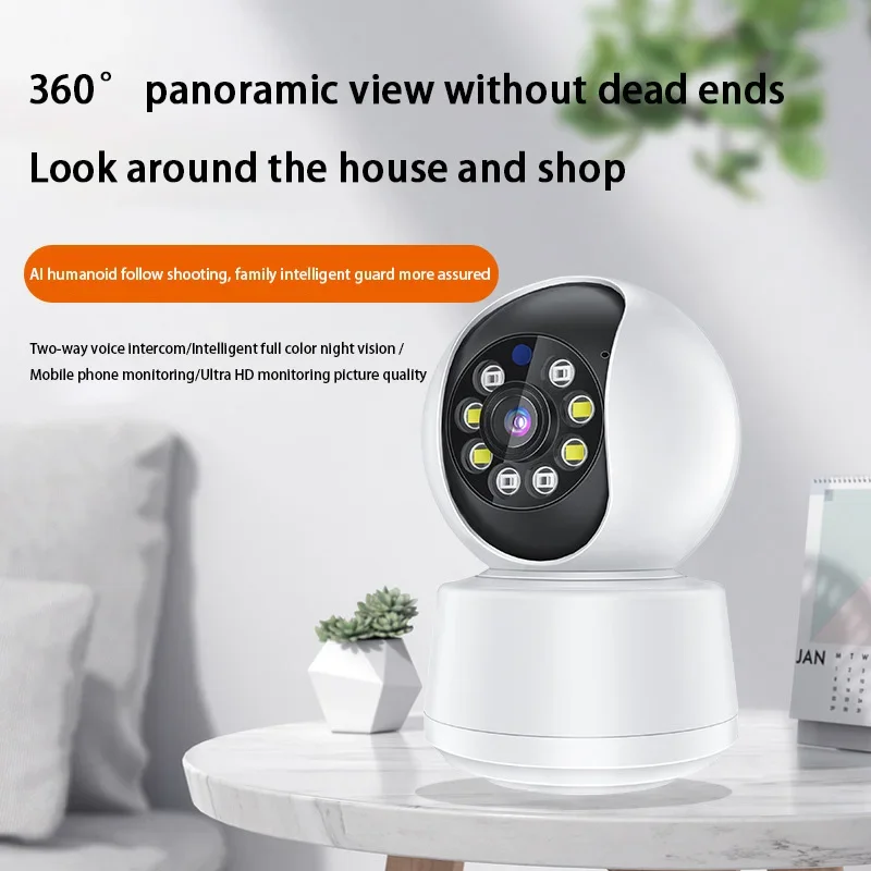 Oneplus 360° Rotatable Smart Camera WiFi Controllable Auto Tracking 2-way Audio Color 4K Night Vision Monitor Indoor Safety Cam