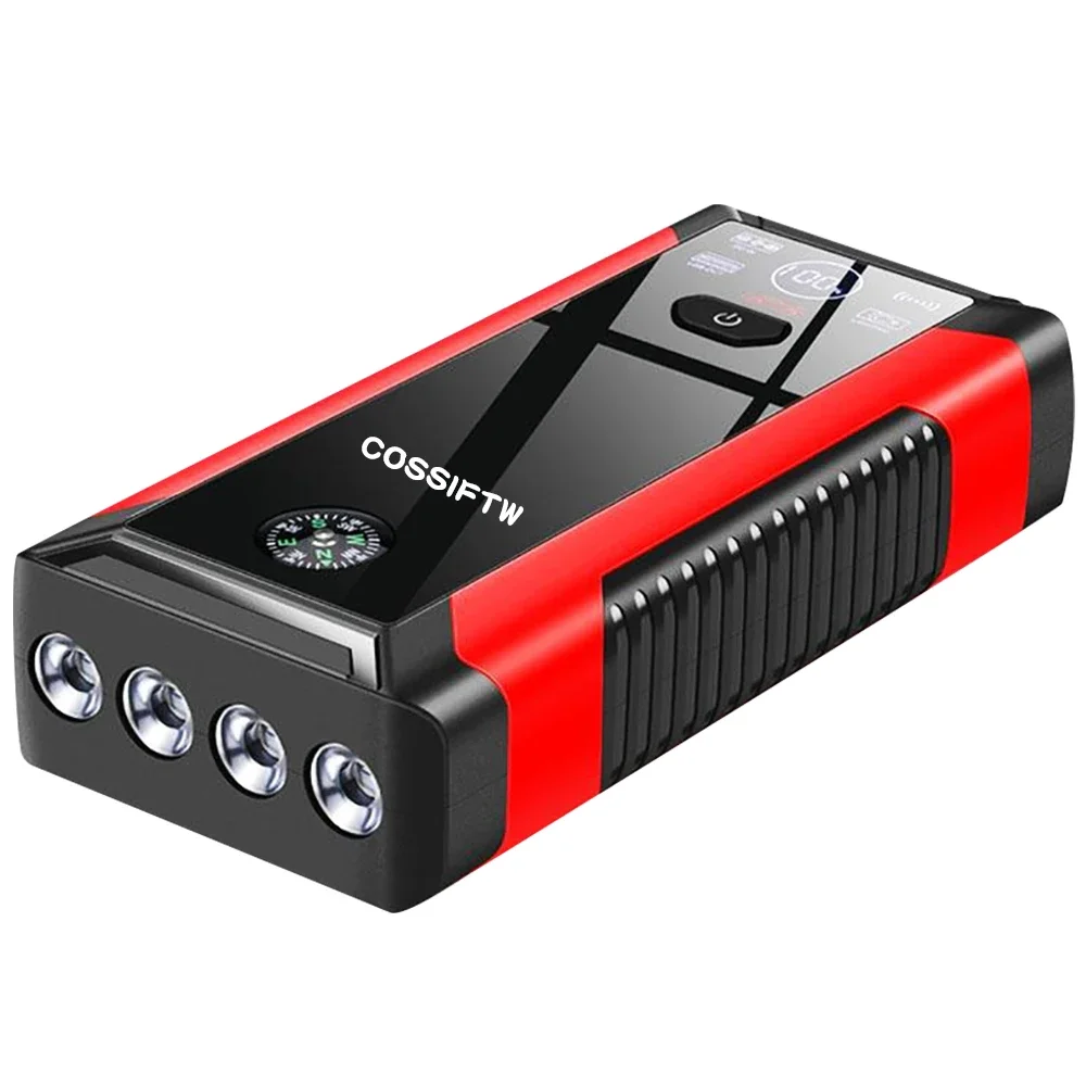 Jump Pack 12V 800 Amp Jump Starter 6-Liter Gas and 4-Liter Diesel Engines