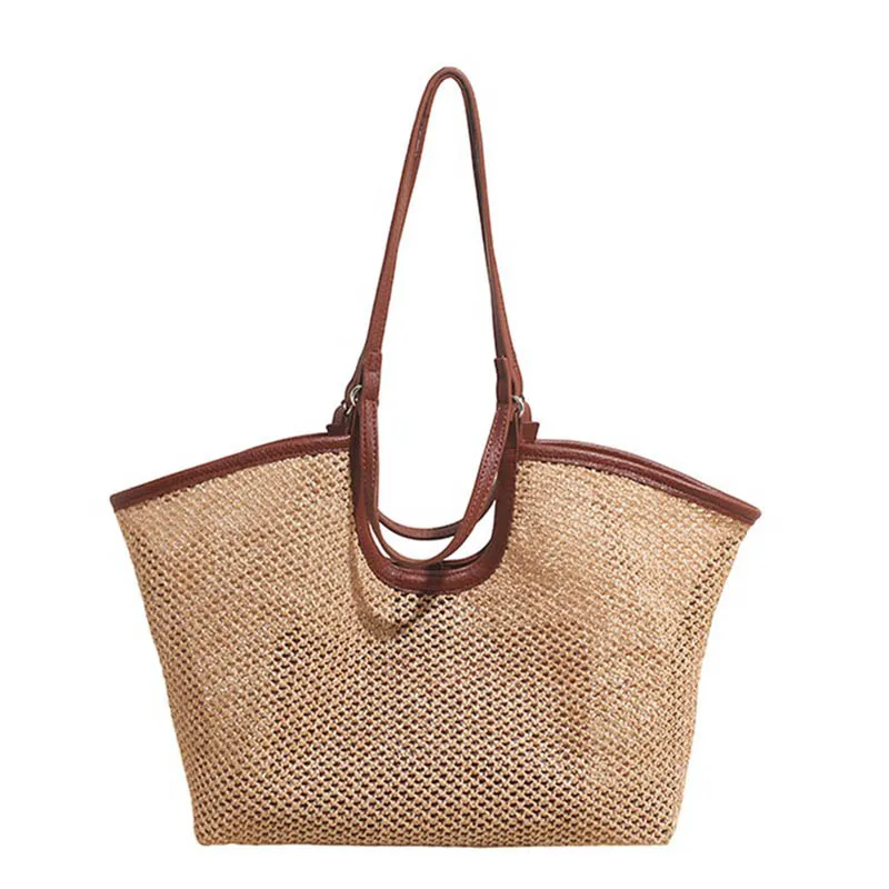 Women Canvas Tote Shoulder Bag Large Capacity Vintage Casual Daily Office Handbag 2026 New Trend Female Hand Bags