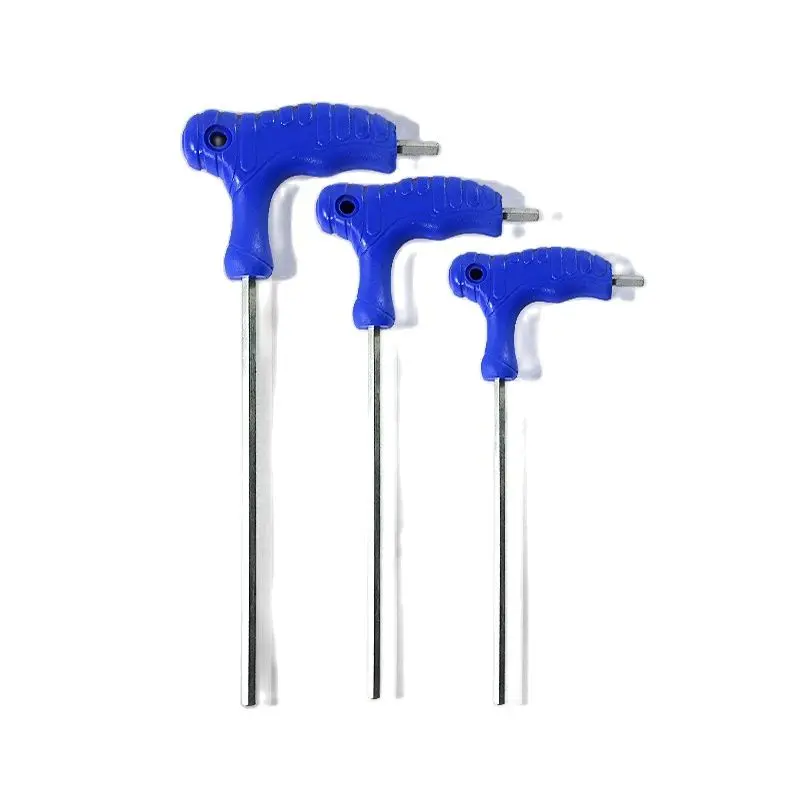 1pc 1.5-6mm Wrench Long Arm Allen Hex Key Wrench Spanner Hexagon T Type Wrenches Bicycle Repair Tools