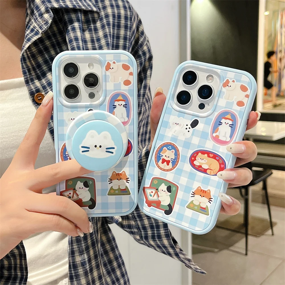 

INS Korean Bow Bracelet Hanging Rope Protective Cover Suitable for Apple iPhone 16 ProMax iPhone 15/14/13 Soft Case