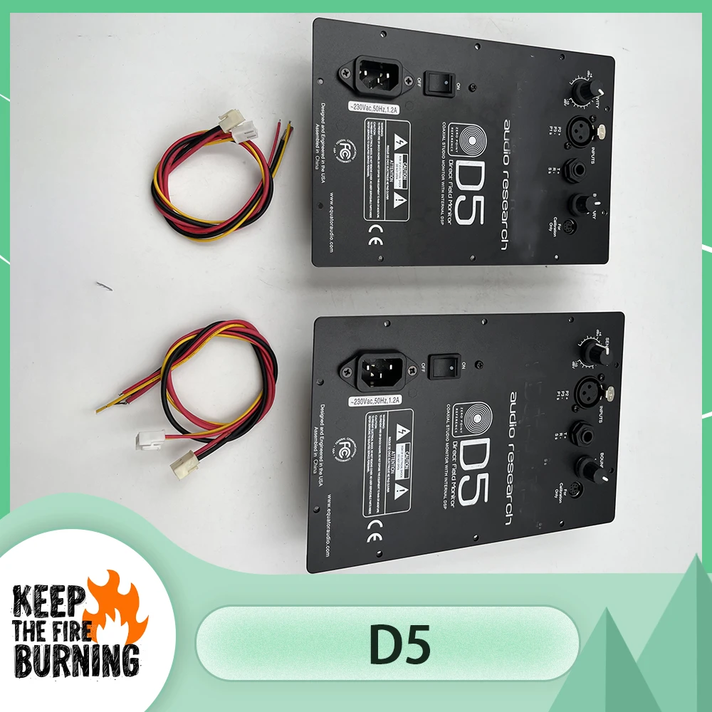 2pcs Monitor Speaker Direct Field Monitor For Equator Power Audio Active Speaker Amplifier Module DSP Audio D5