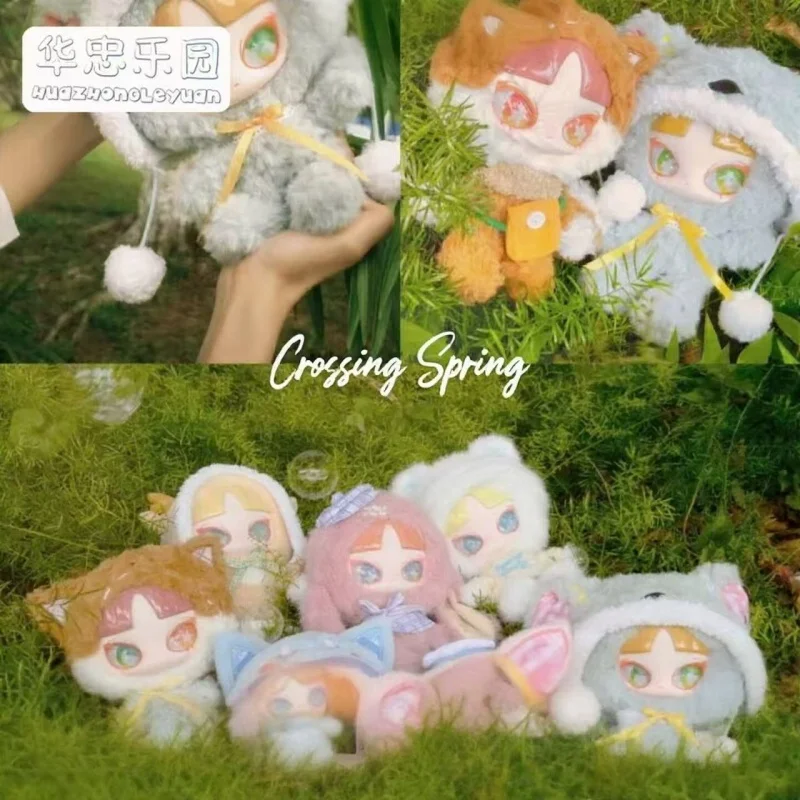 INN'S Crossing – boîte aveugle série printemps, poupée en peluche en vinyle, sac Surprise, figurine d'action, poupée Anime, boîte mystère, jouets pendentif