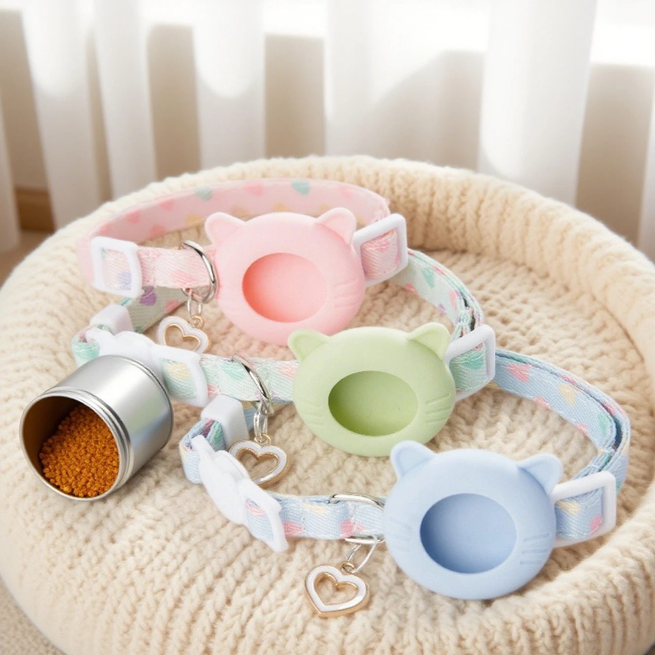 Pet Supplies Locations - Kitten Collar AirTag Protective Case Cat